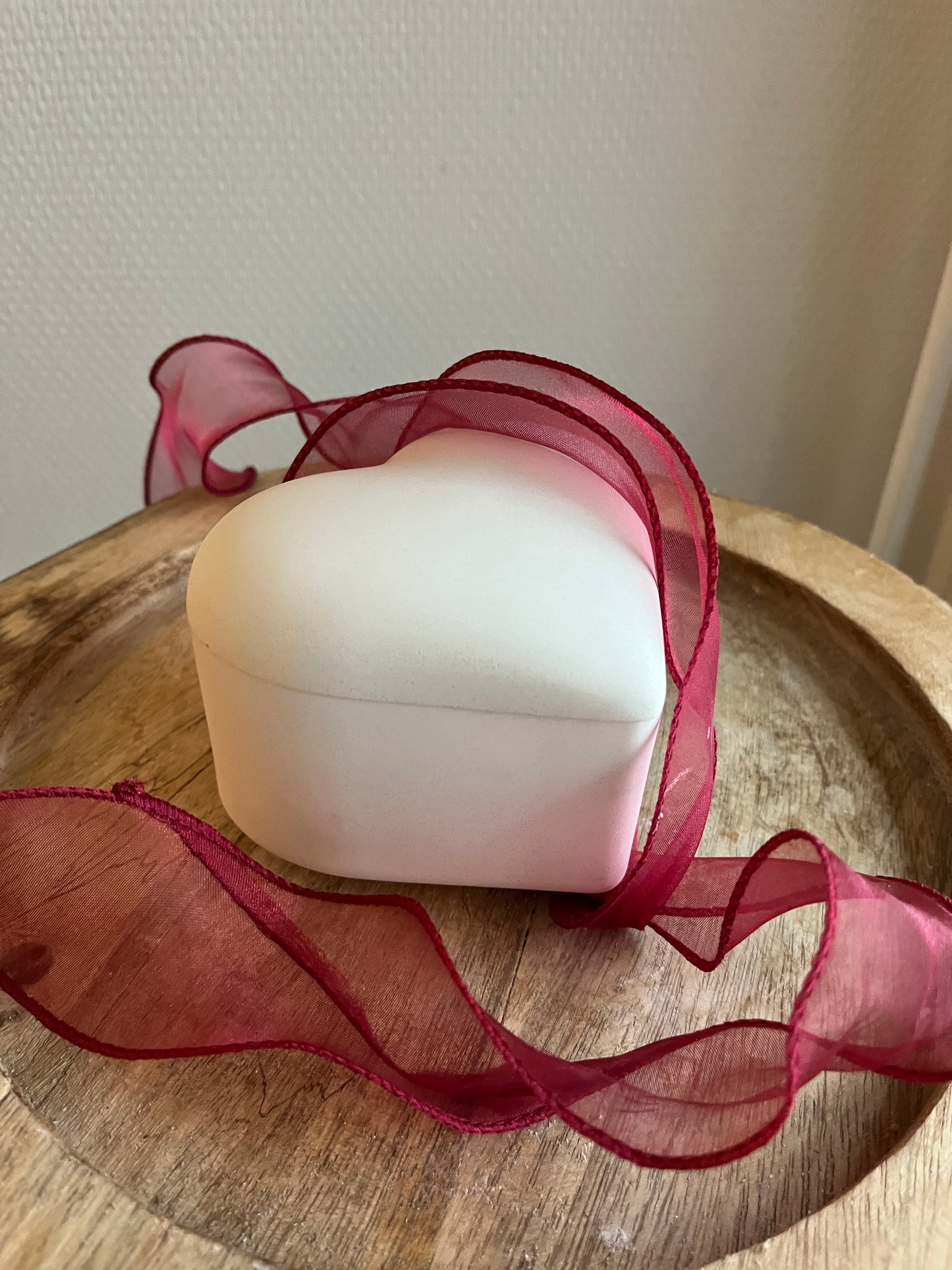Bougie pot Cœur