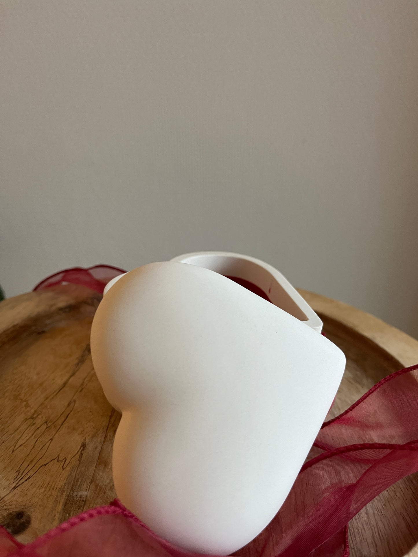 Bougie pot Cœur