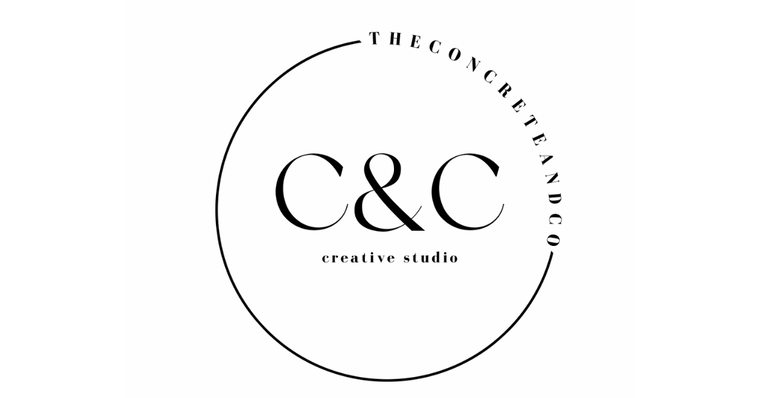 Logo de Theconcreteandco - Boutique d'objets décoratifs en béton et bougies artisanales